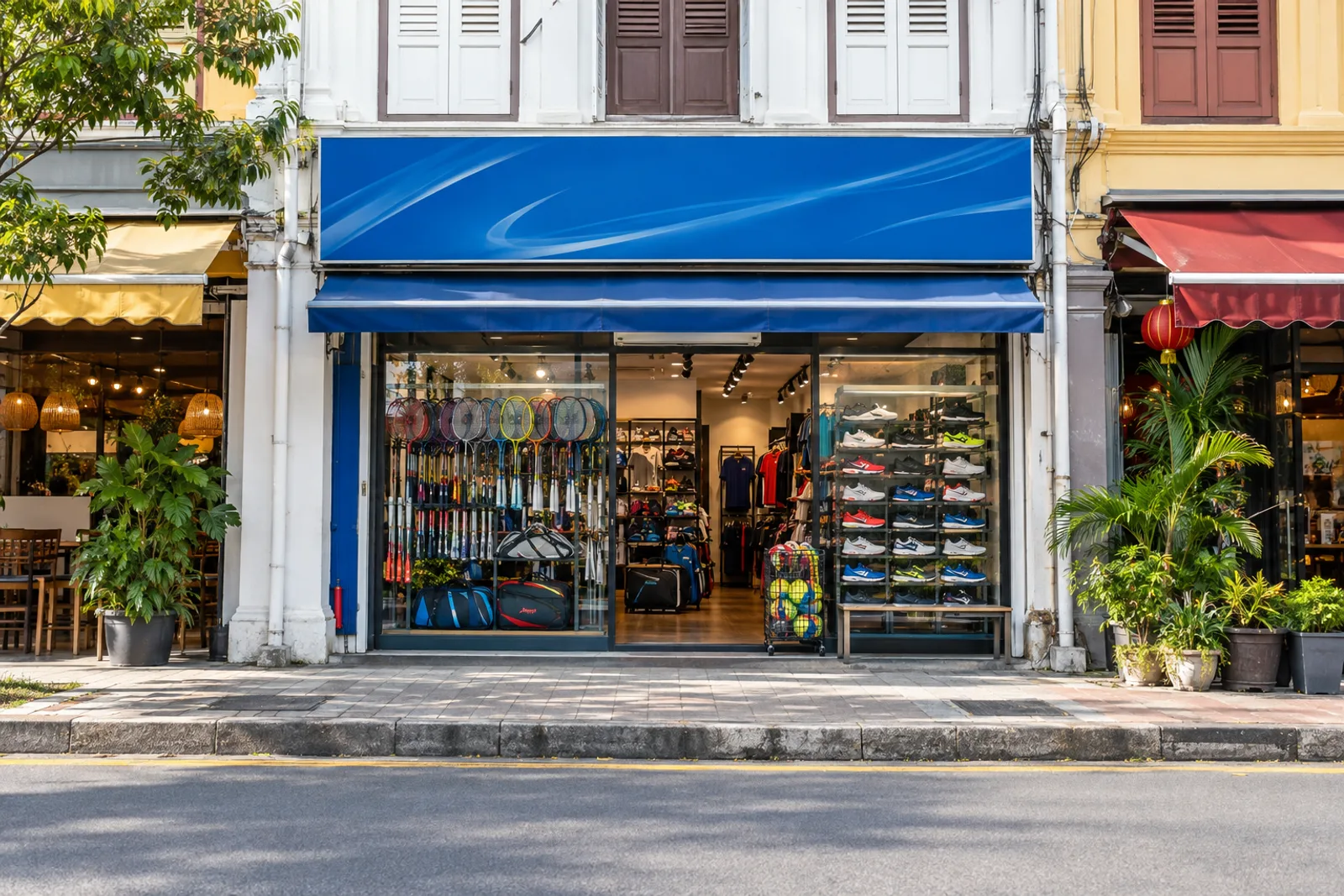 Mine's Sports shopfront